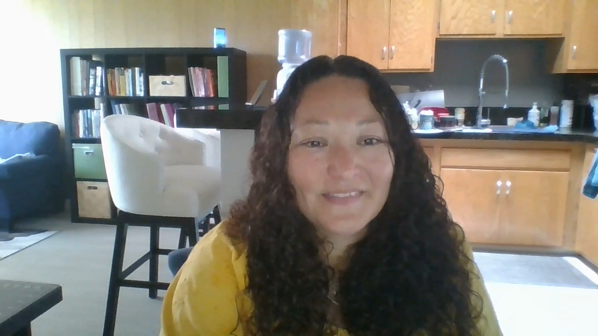 Video still image of a Jenuine Healing Group Healing Event participant