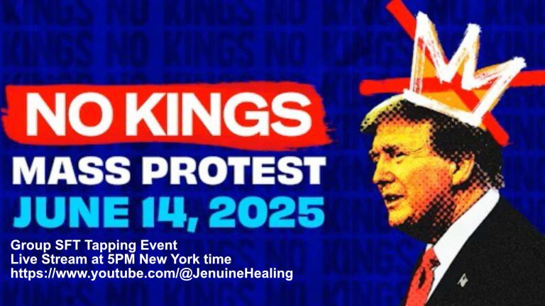 Thumbnail image for the No Kings group SFT tapping event