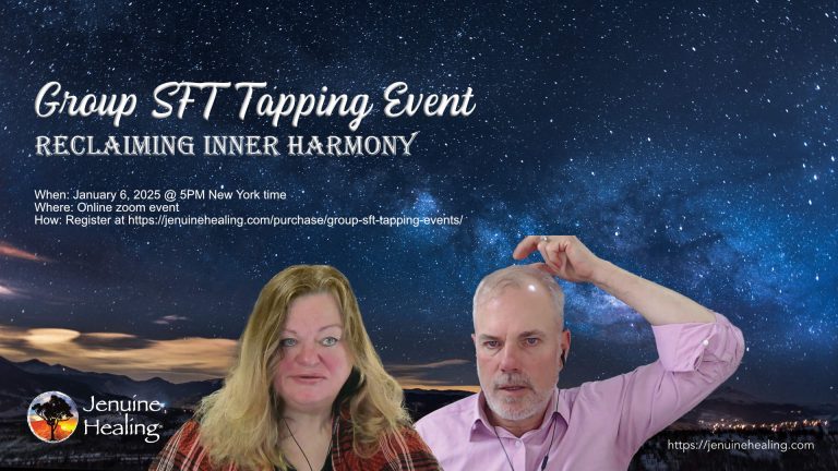 Thumbnail image for the Reclaiming Inner Harmony group SFT tapping event