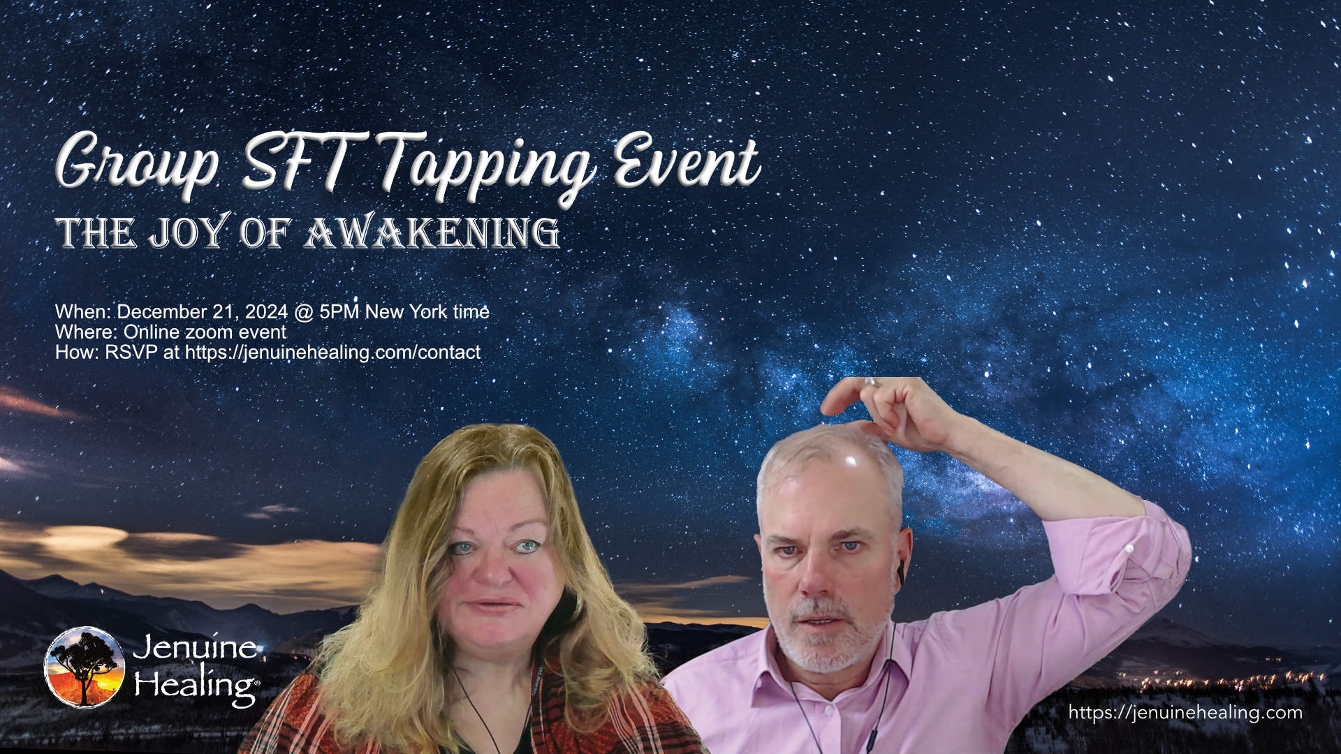 Thumbnail image for The Joy of Awakening group SFT tapping event