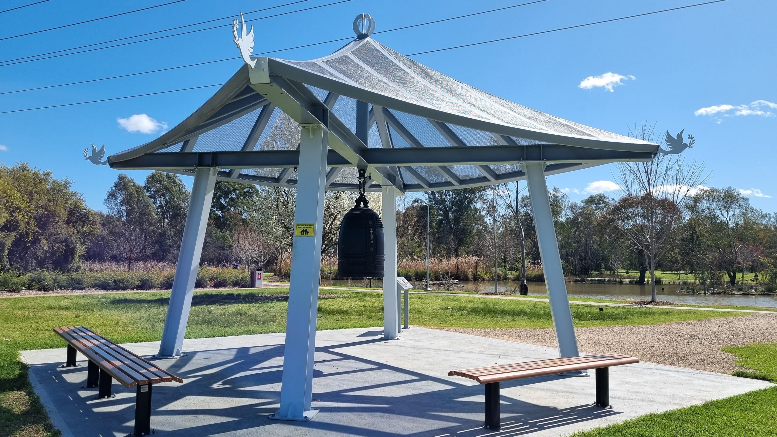 The Peace Gong being a symbol of the Jenuine Healing mission of Universal Empowerment