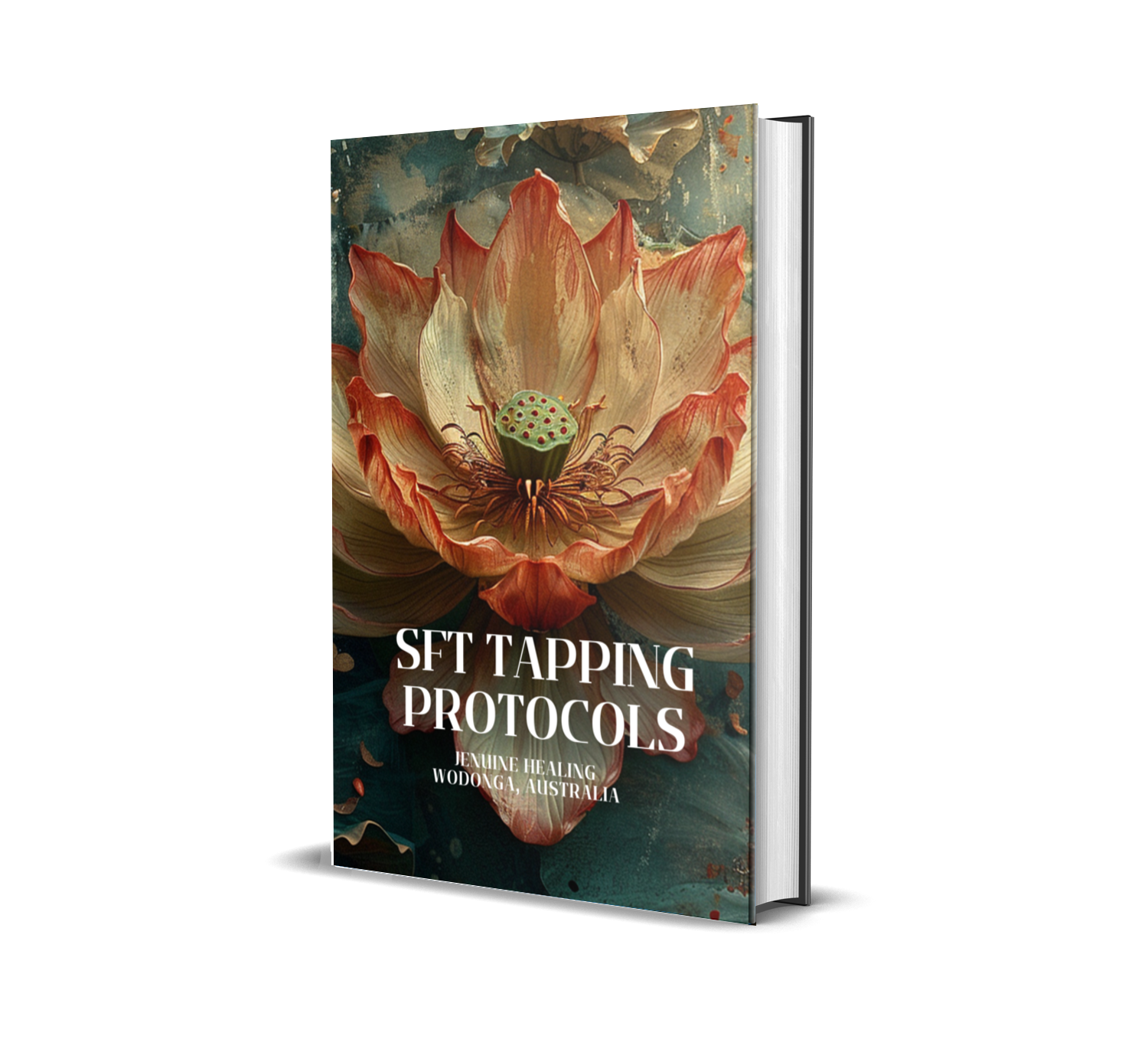 3D image of the SFT Tapping Protocols free PDF booklet cover by Jenuine Healing